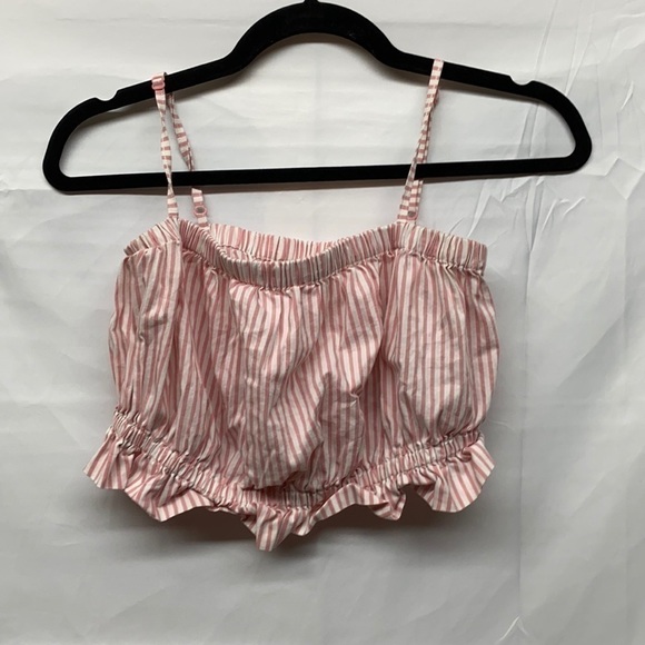 Kimchi Blue Tops - Kimchi & Blue pink stripe top tank . Size medium
